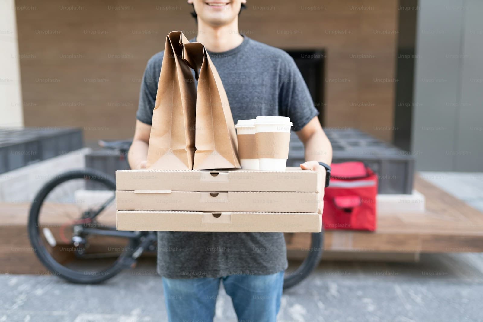 Rideshare and Delivery — insurance-related stock photo