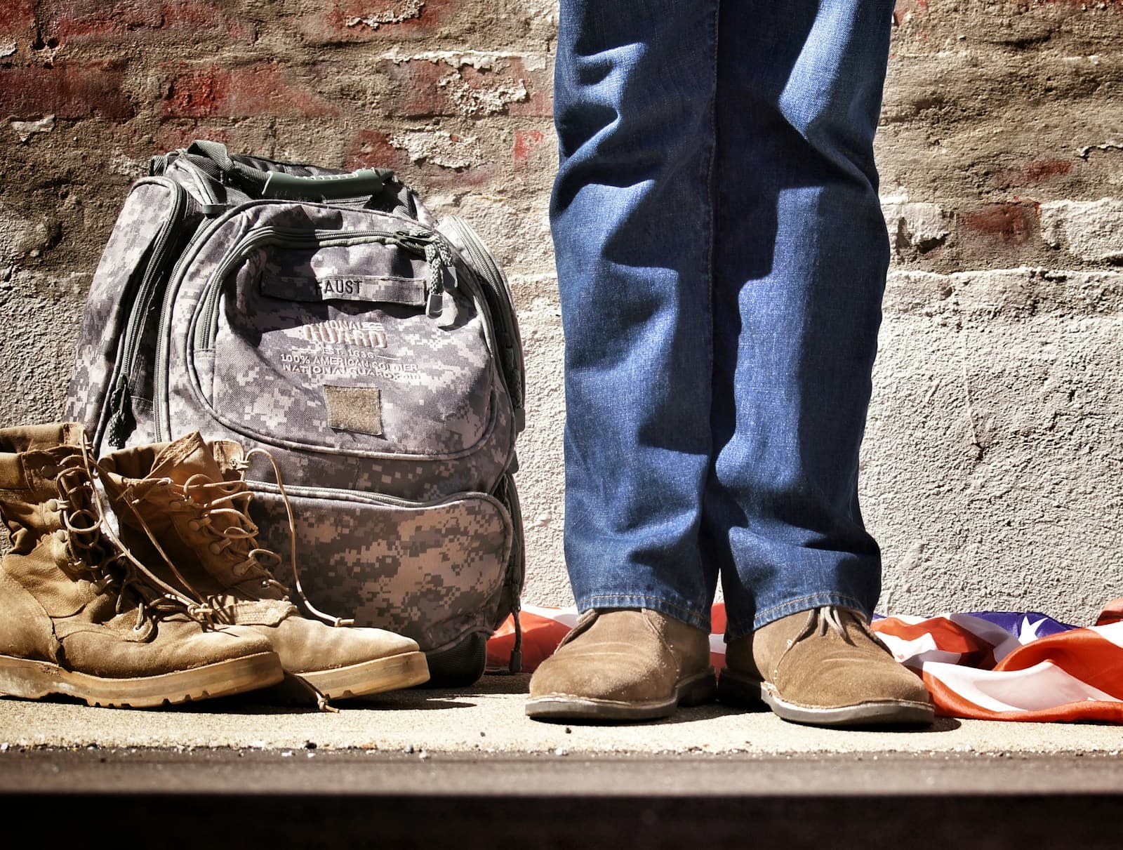 Military and Veterans — insurance-related stock photo