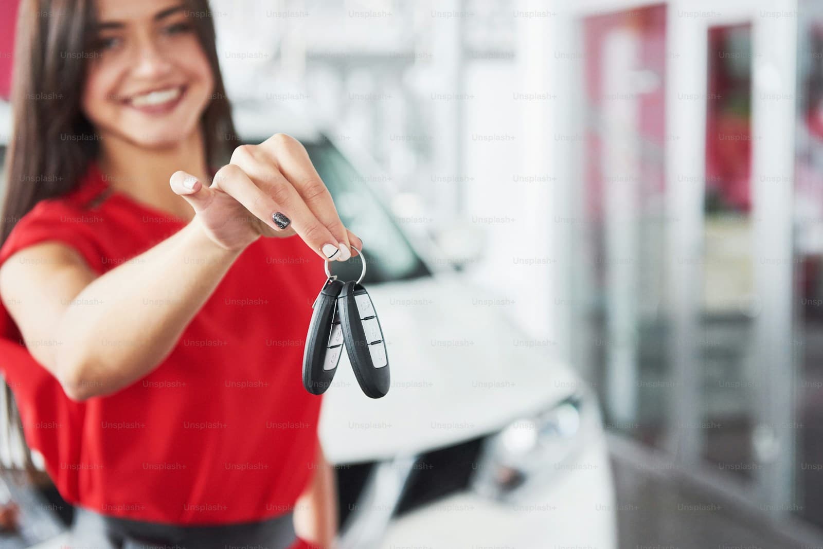New Car Purchase — insurance-related stock photo