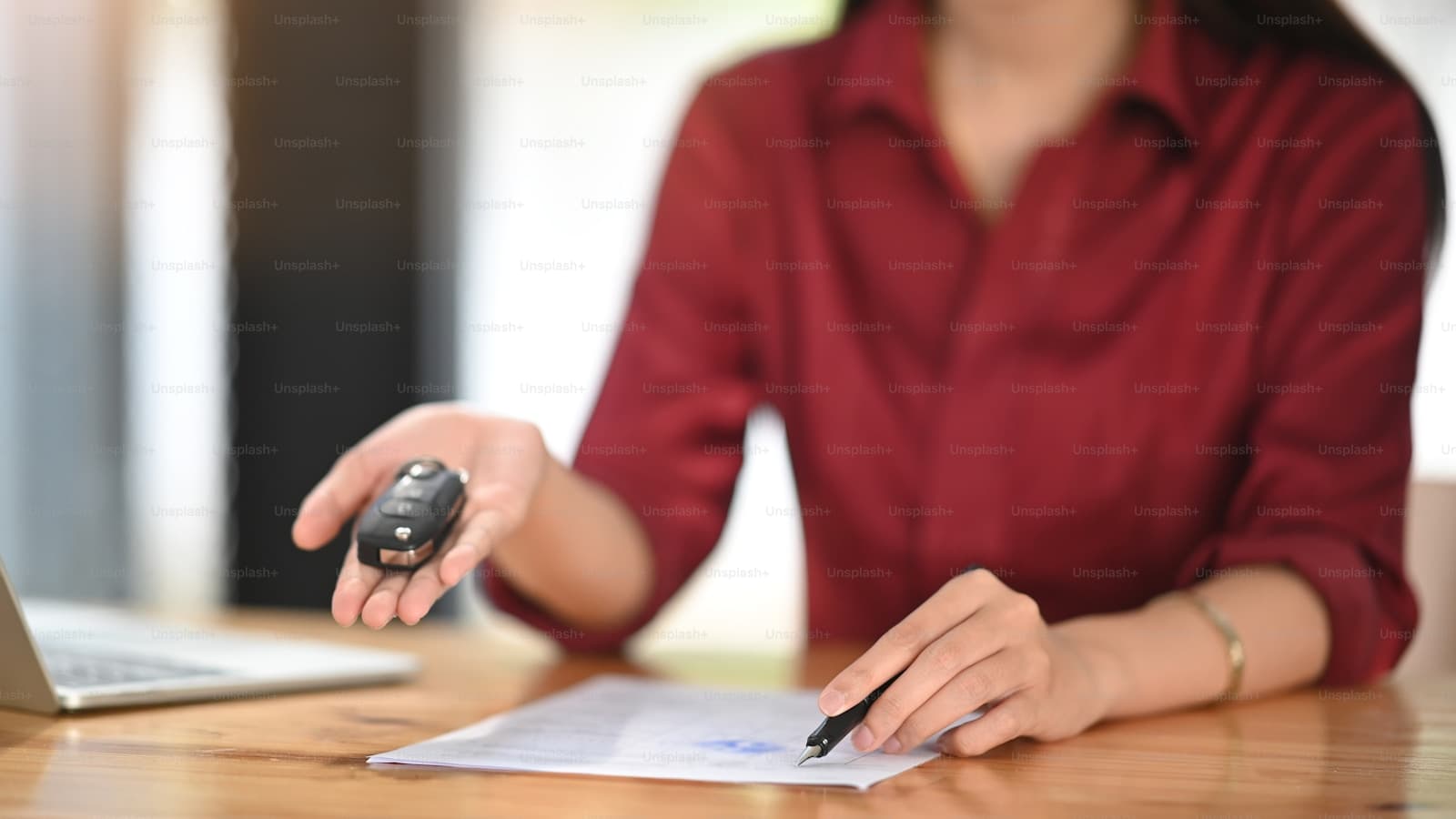 New Car Purchase — insurance-related stock photo